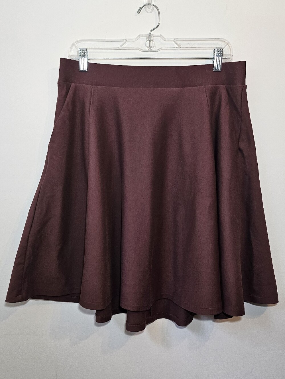 Torrid Chocolate Brown Mini Skirt Large Pockets